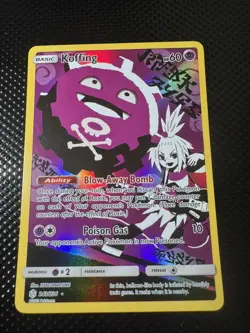 Koffing 243/236 Sm-Cosmic Eclipse Holo Card Pokemon TCG Near Mint - Image 1