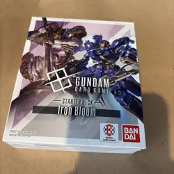 Gundam Card Game TCG Iron Bloom Starter Deck ST05 English NEW SEALED in hand - Image 1