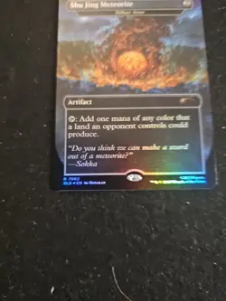 🌟 Shu Jing Meteorite Fellwar Stone RAINBOW 🌈 FOIL MTG Avatar Secret Lair 🌟 - Image 5