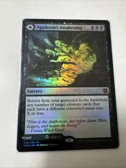 MTG Agadeem's Awakening Agadeem, the Undercrypt Zendikar Rising 090/280 Foil - Image 1