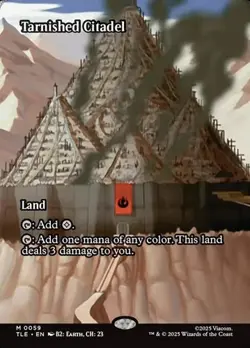 Tarnished Citadel - Extended Art TLE NM MTG - Image 1