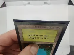 MtG Beta Forest - Version A (Fog) See Pics! Small Seller Fast Free Shipping! - Image 3