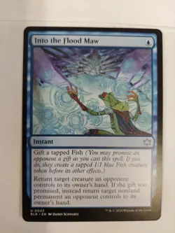 Into the Flood Maw Bloomburrow Regular - Image 1