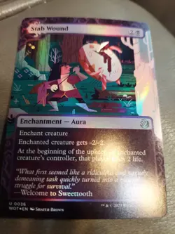 Stab Wound Wilds of Eldraine: Enchanting Tales Foil - Image 1