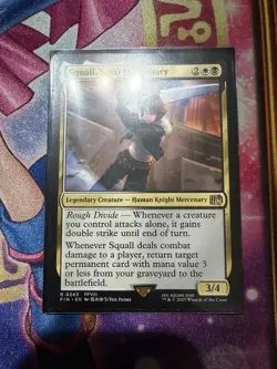 Squall, SeeD Mercenary 0243 (R) MTG Final Fantasy (FIN) (EN) - Image 1