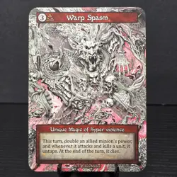 Sorcery Contested Realms - Beta - Warp Spasm Regular - Image 2