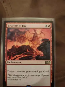 MTG Magic the Gathering Crucible of Fire - Image 1