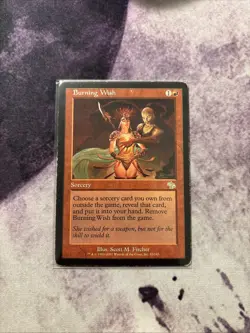Mtg Burning Wish - Judgment + Bonus Foils - Image 1