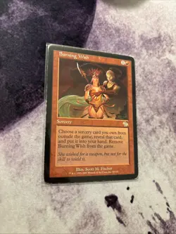 Mtg Burning Wish - Judgment + Bonus Foils - Image 2