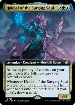 Hakbal of the Surging Soul (Extended Art) #29 *Normal* (NM) - Commander: The ... - Image 1