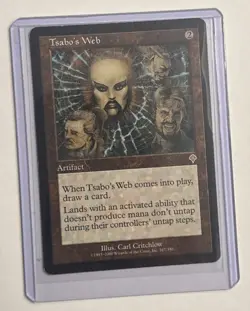 Tsabo's Web *Invasion* MTG Magic the Gathering MP x1 - Image 1