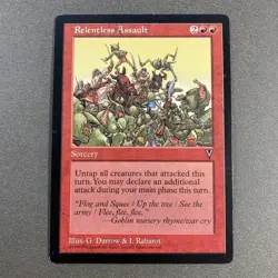 MTG Relentless Assault Visions Regular Magic The Gathering - Image 1