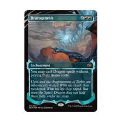 WOTC Tarkir: Dragonstorm Dracogenesis (0402) (Showcase) (MR) (Foil) NM - Image 1