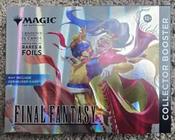 *NEW* Magic The Gathering: Final Fantasy Collector Omega Booster Pack - SEALED! - Image 1