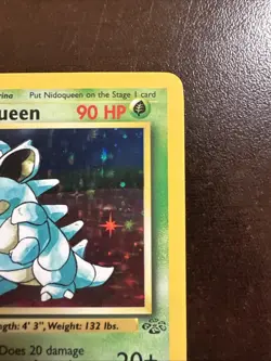 Pokemon TCG Nidoqueen Jungle 7/64 Holo Unlimited Holo Rare - Image 3