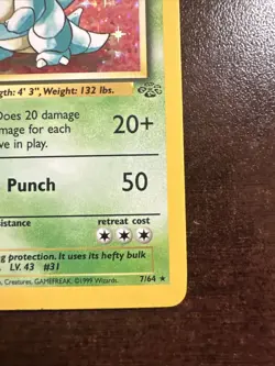 Pokemon TCG Nidoqueen Jungle 7/64 Holo Unlimited Holo Rare - Image 4
