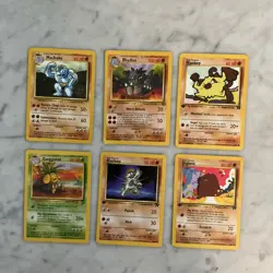 Pokemon Card Lot 1999 WOTC 50 Different Cards All 1st Edition Or Uncommon NM - Image 2