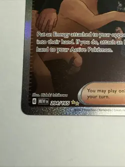 Giovanni's Charisma 204/165 SV: Scarlet & Violet 151 Pokemon Card - Image 2