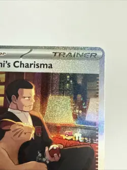 Giovanni's Charisma 204/165 SV: Scarlet & Violet 151 Pokemon Card - Image 4