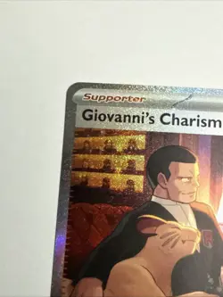 Giovanni's Charisma 204/165 SV: Scarlet & Violet 151 Pokemon Card - Image 5