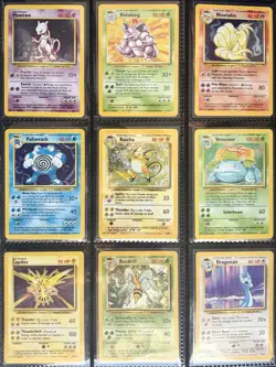 Pokemon 100% Complete Master Base Set 102/102 WOTC Vintage 1999 Charizard Holo - Image 2
