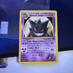 Pokemon Sabrina's Gengar 29/132 Gym Challenge TCG Rare 2000 WOTC NM - Image 2