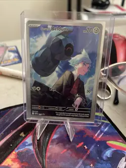 Steven's Beldum 019/018 SVOD ex Starter Set Steven Japanese Pokemon Card NM - Image 1