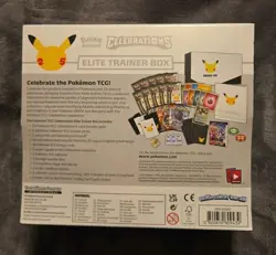 2021 Pokemon 25th Anniversary Celebrations Elite Trainer Box. Case Included. - Image 3