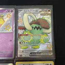 Shiny Pokemon Lot of 6 Cards NM English two Full Art, Fidough, Raichu, Altaria - Image 4