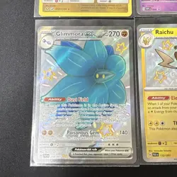 Shiny Pokemon Lot of 6 Cards NM English two Full Art, Fidough, Raichu, Altaria - Image 5