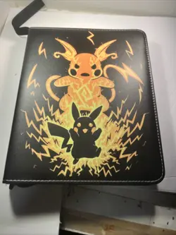 Card Binder for Pokemon Cards Holder Fits 900 Cards w/ 50 Removable Sleeves - Image 1