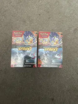 Pokemon TCG SURGING SPARKS BOOSTER BUNDLE LOT OF 2 - Image 1