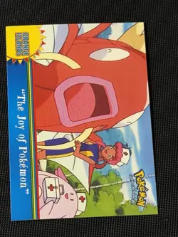 The Joy of Pokemon #OR9 TV Animation Topps Orange Islands Pokemon Card - Image 1
