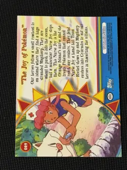 The Joy of Pokemon #OR9 TV Animation Topps Orange Islands Pokemon Card - Image 2