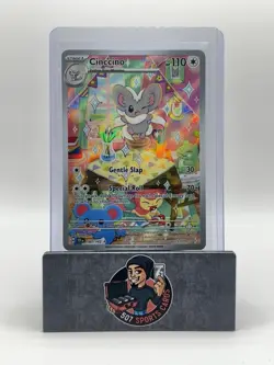 Cinccino 183/162 SV05: Temporal Forces Holo Pokemon Scarlett And Violet - Image 1