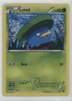 Lotad Pokemon McDonald's Collection 5 Happy Meal Promo #2 - Image 1