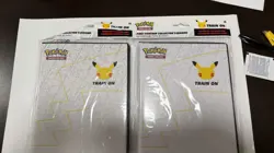 Lot of (2) Pokemon TCG 25th Anniversary First Partner Binder Jumbo Pikachu - Image 2