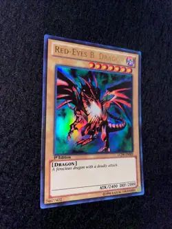 🔥YUGIOH • RED EYES BLACK DRAGON • ULTRA RARE • LCJW-EN003 • 1st EDITION • VLP🔥 - Image 1