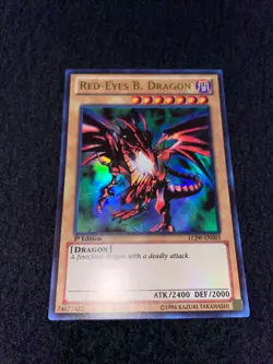 🔥YUGIOH • RED EYES BLACK DRAGON • ULTRA RARE • LCJW-EN003 • 1st EDITION • VLP🔥 - Image 3