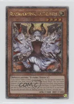 QCSR - Blazing Cartesia the Virtuous 1st Ed. YuGiOh Quarter Century Stampede - Image 1