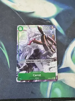 Carrot EB04-013 SR Alternate Art - One Piece TCG OP14 The Azure Sea’s Seven - Image 1