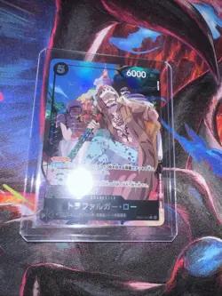 Trafalgar D. Water Law EB02-045 SR Parallel Anime 25th Collection One Piece NM - Image 3