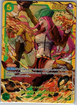 Jewelry Bonney OP12-118 SEC English Legacy of the Master - One Piece Card - NM - Image 1