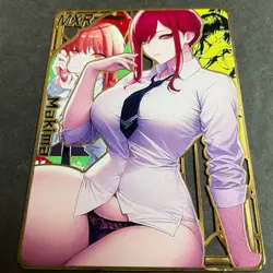 Goddess Story Gold METAL Card - Serial Number #118/200! Makima **READ** - Image 4