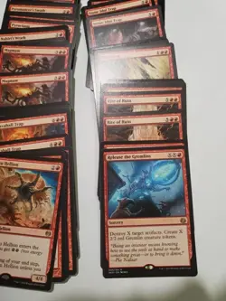🔥 MTG Red Rare Lot EX/NM - 100+ Cards - Alphabetized Magic Collect - Image 5