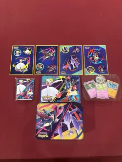 Pokemon Lunch Box With Accessories + Cards - NO PACKS - Image 2