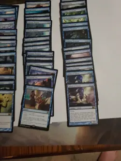 🔥 MTG Blue Lot EX/NM - 80+ Cards - Alphabetized Magic Collection - Image 5
