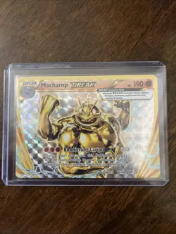Pokemon TCG Machamp Break Evolutions Holo Rare Card 60/108 NM - Image 1