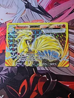 Pokemon TCG Ninetales XY Evolutions 16/108 Ultra Holo Rare Break Card NM - Image 1