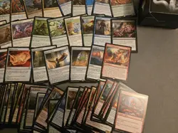 MTG Commander Masters Deck Sliver Swarm 100-Card Deck Precon Deck and Accesories - Image 5